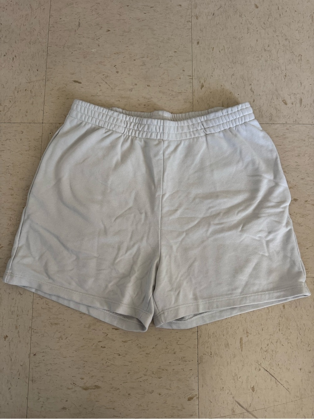 H&M White Athletic Shorts